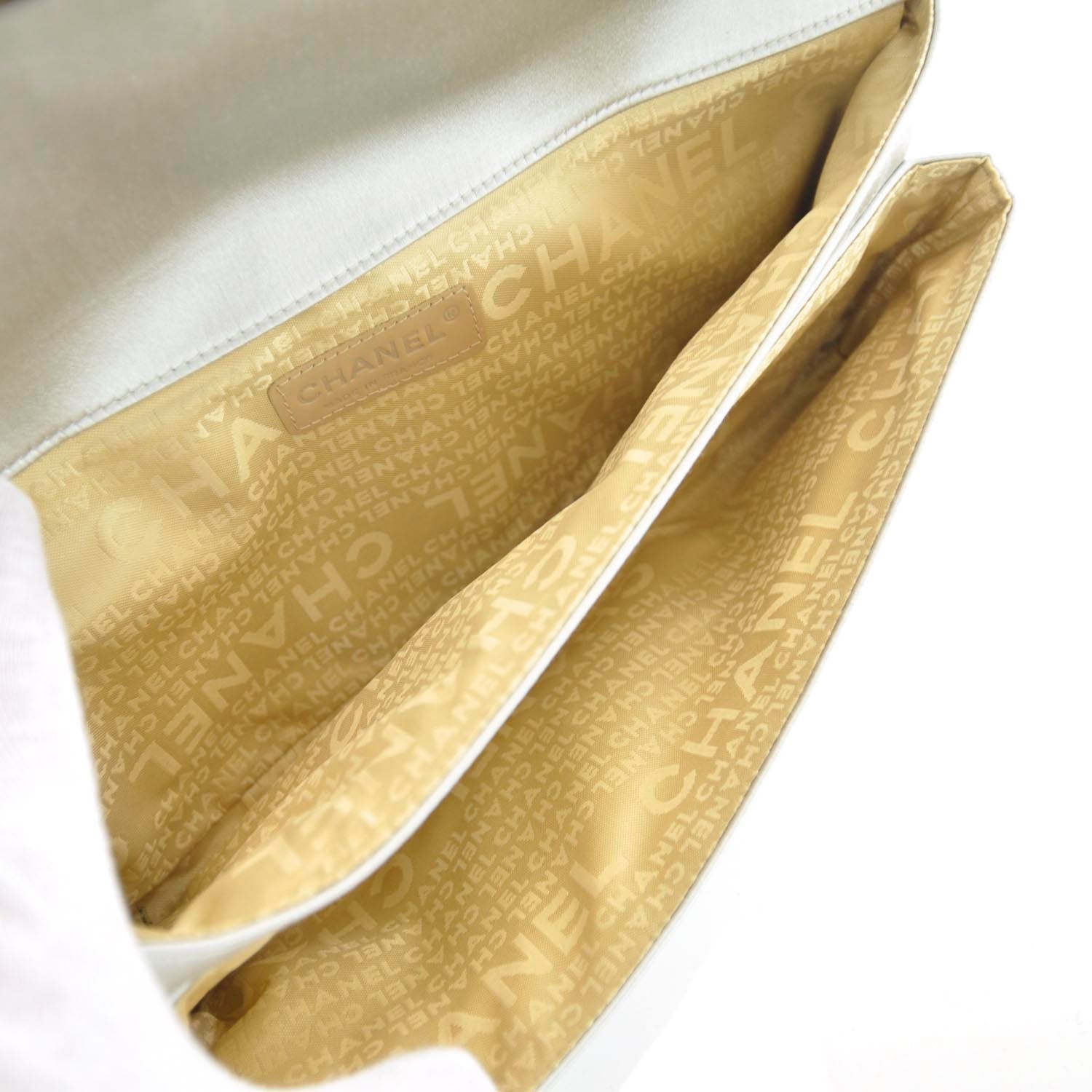 Chanel Satin Mademoiselle Clutch 4 of 6