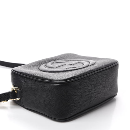 Gucci Pebbled Calfskin Small Soho Disco Bag Black 4 of 12