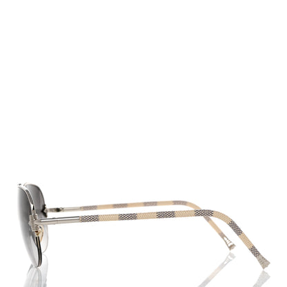 Louis Vuitton Damier Azur Conspiration Pilote Aviator Sunglasses Z0203U 3 of 9