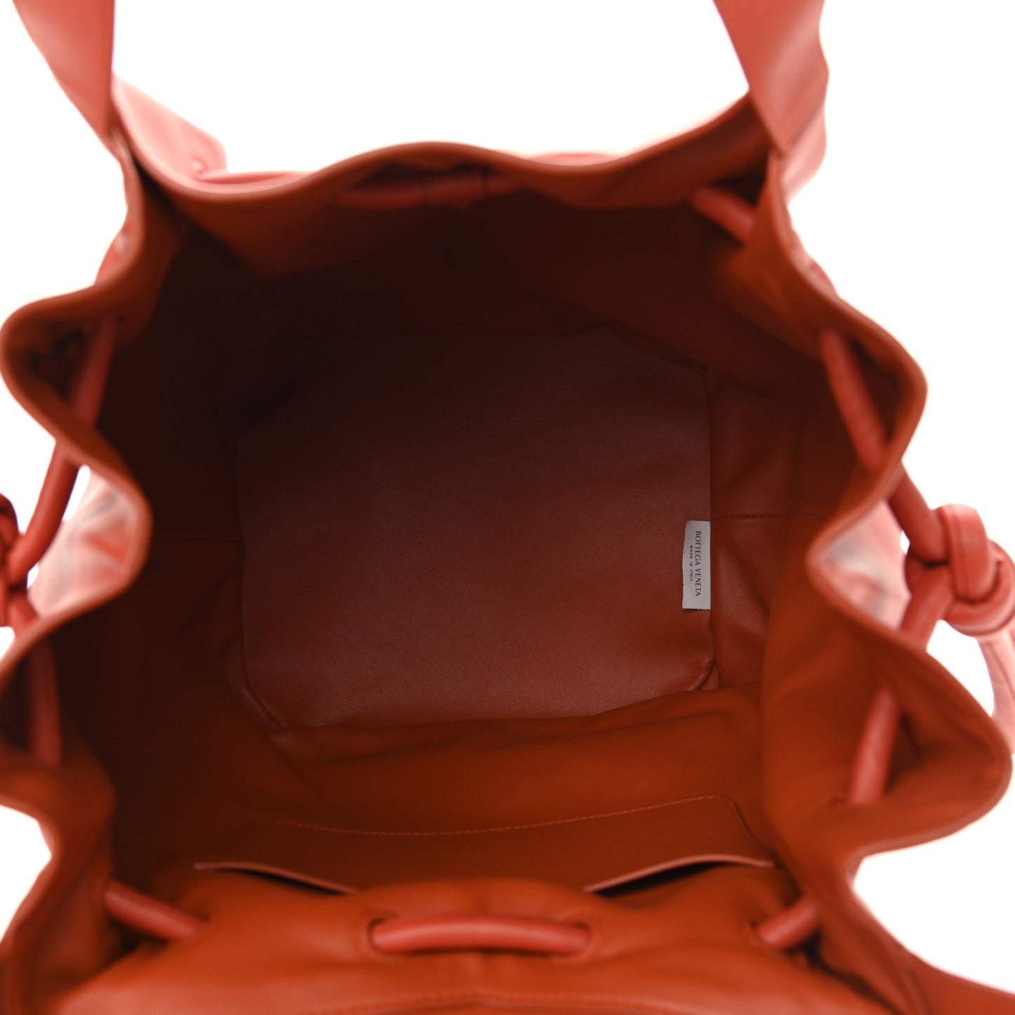 Calfskin Large Beak Tote Orange