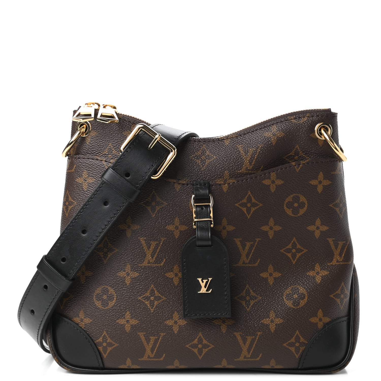 Louis Vuitton Monogram Odeon PM Black 1 of 10