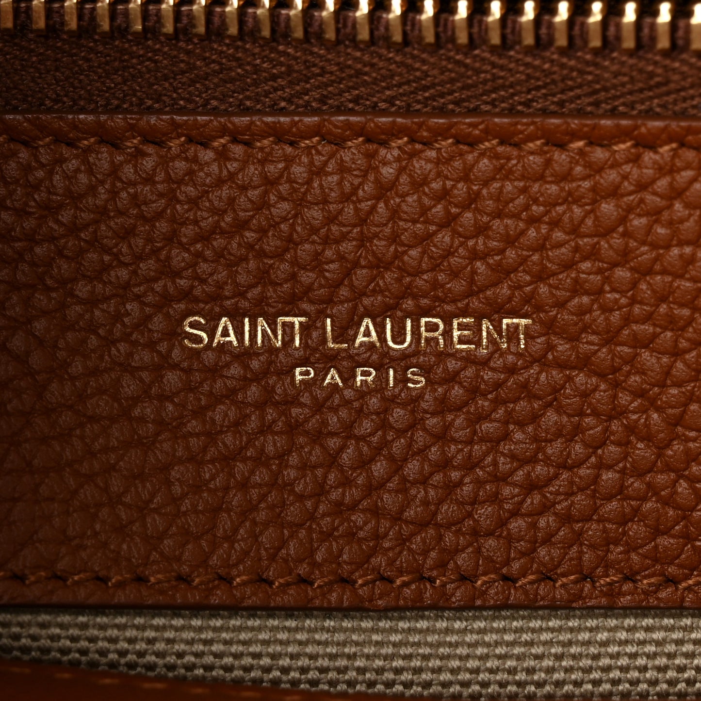 Grained Calfskin Baby Sac De Jour Supple Canyon