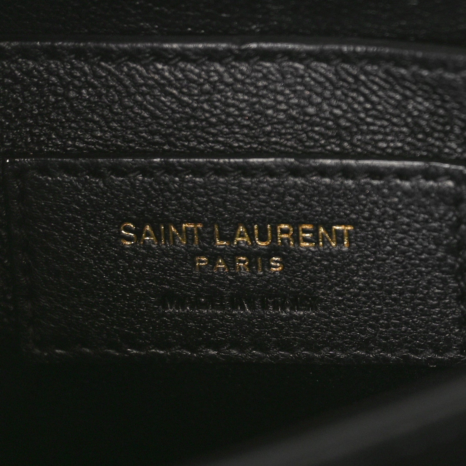 Saint Laurent Grain de Poudre Mini Classic Monogram Cassandra Top Handle Black 6 of 8