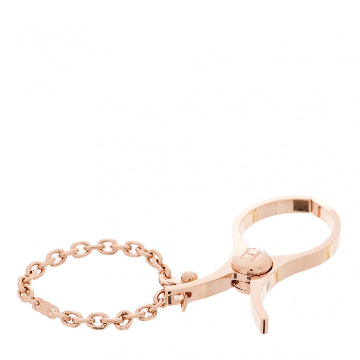 Permabrass Filou Glove Clip Rose Gold
