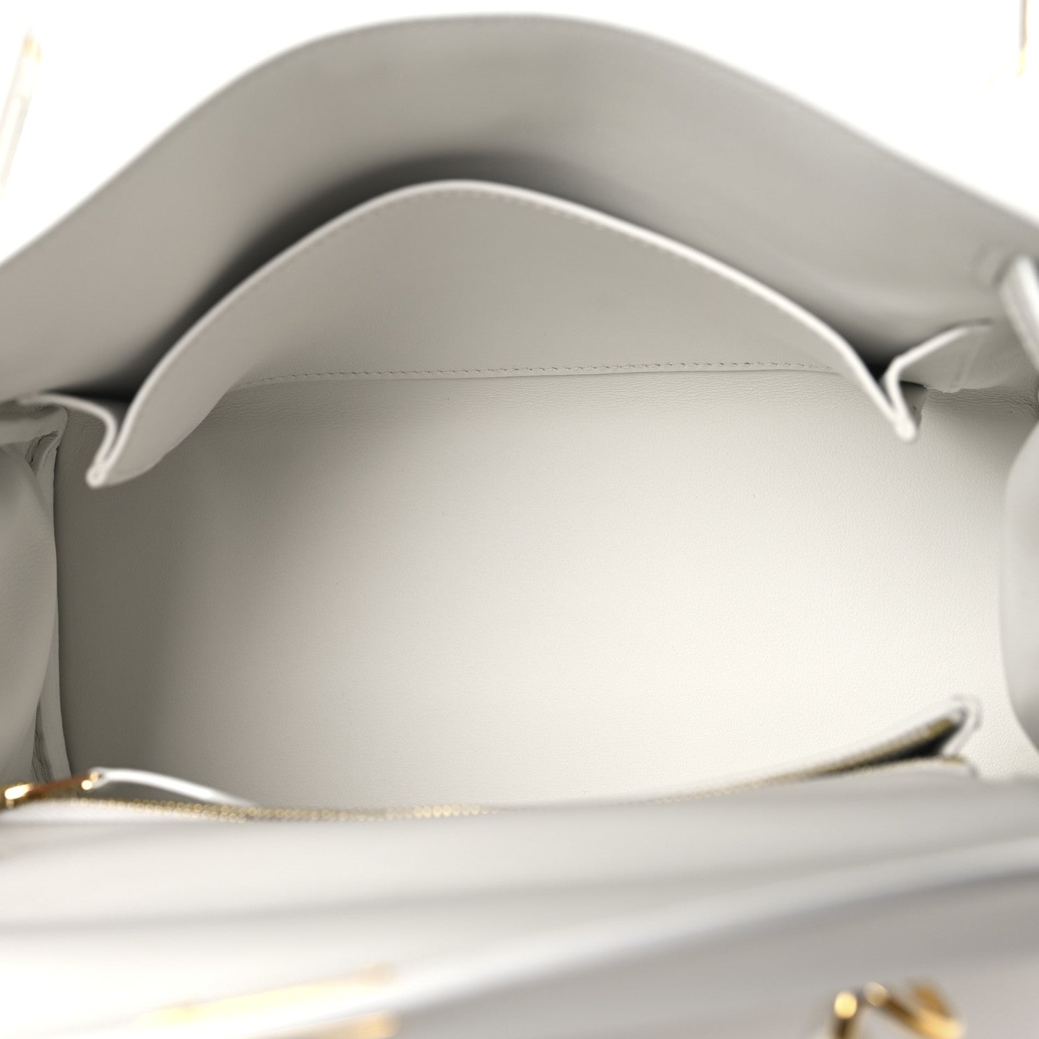 Hermes Swift Kelly Retourne 25 New White 5 of 13