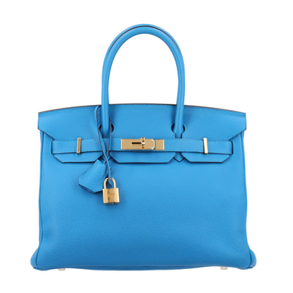 Hermes Togo Birkin 30 Bleu Zanzibar 1 of 11