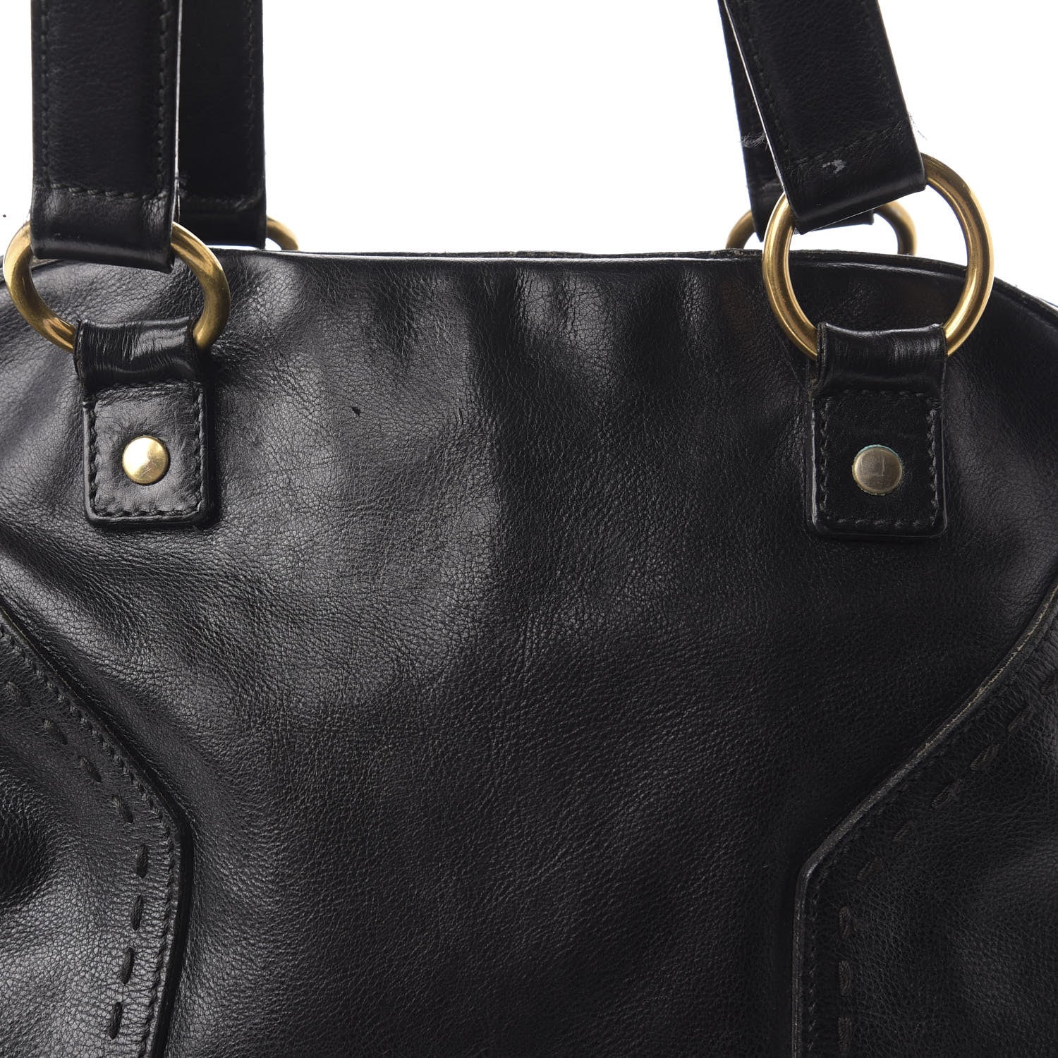 Saint Laurent Calfskin Large Muse Black 8 of 8