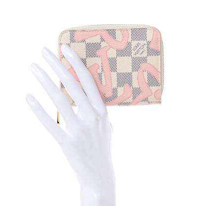 Louis Vuitton Damier Azur Tahitienne Zippy Coin Purse 2 of 7