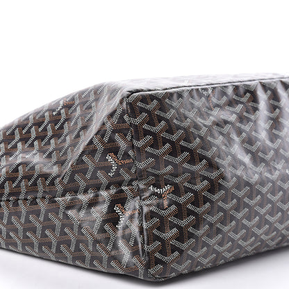 Goyard Goyardine Saint Louis GM Black Gold 9 of 10
