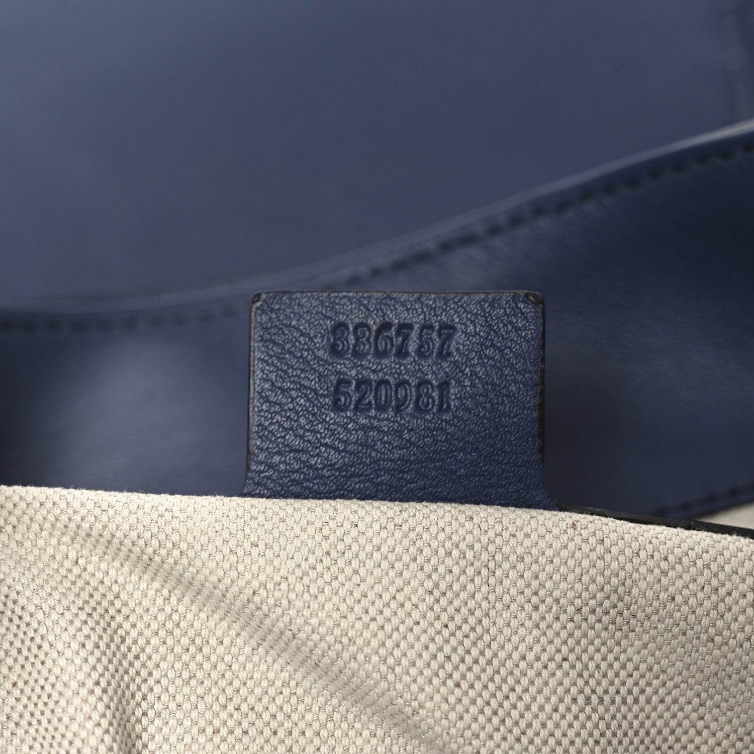Gucci Guccissima Medium Emily Hobo Blue 7 of 10