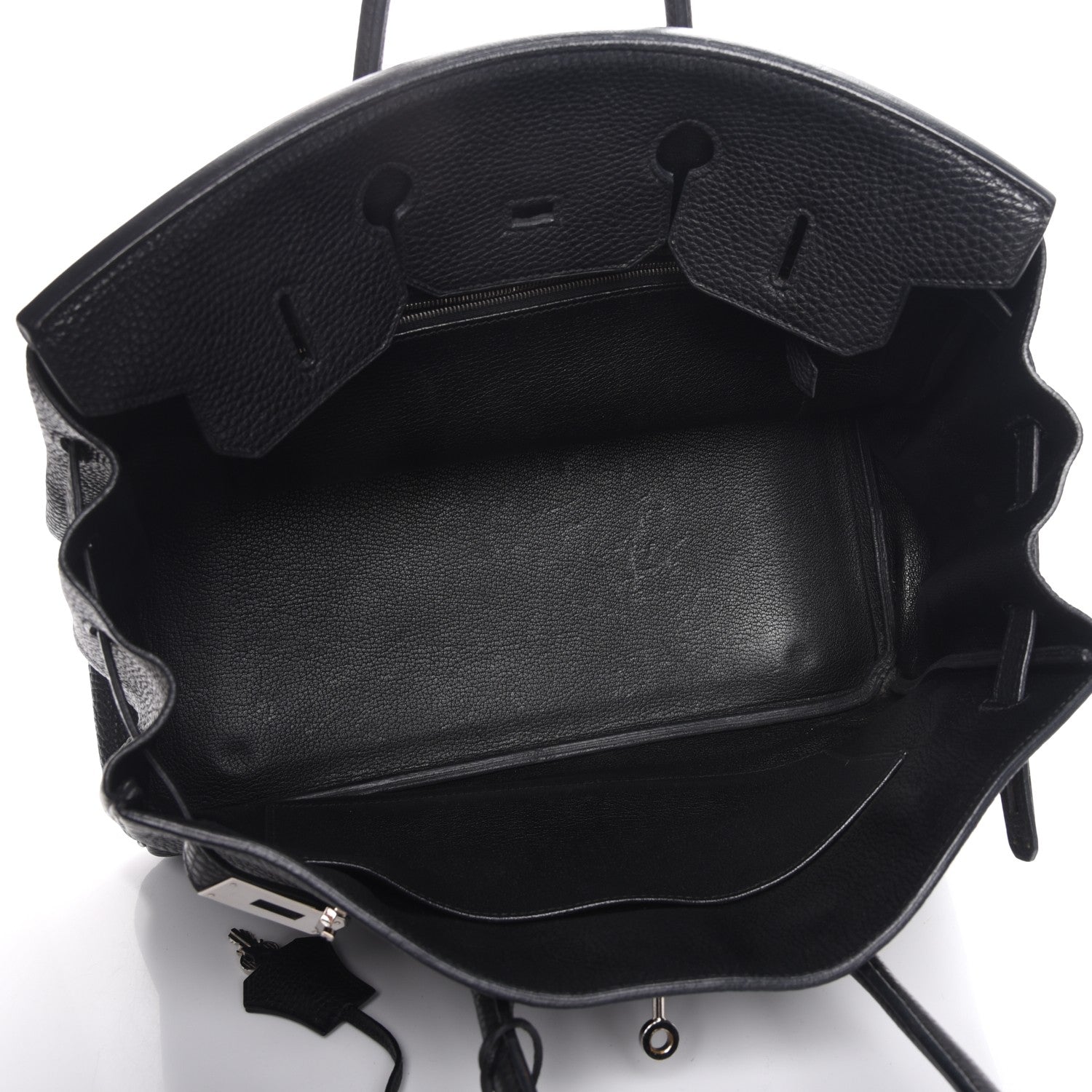 Hermes Taurillon Clemence Birkin 35 Black 8 of 25