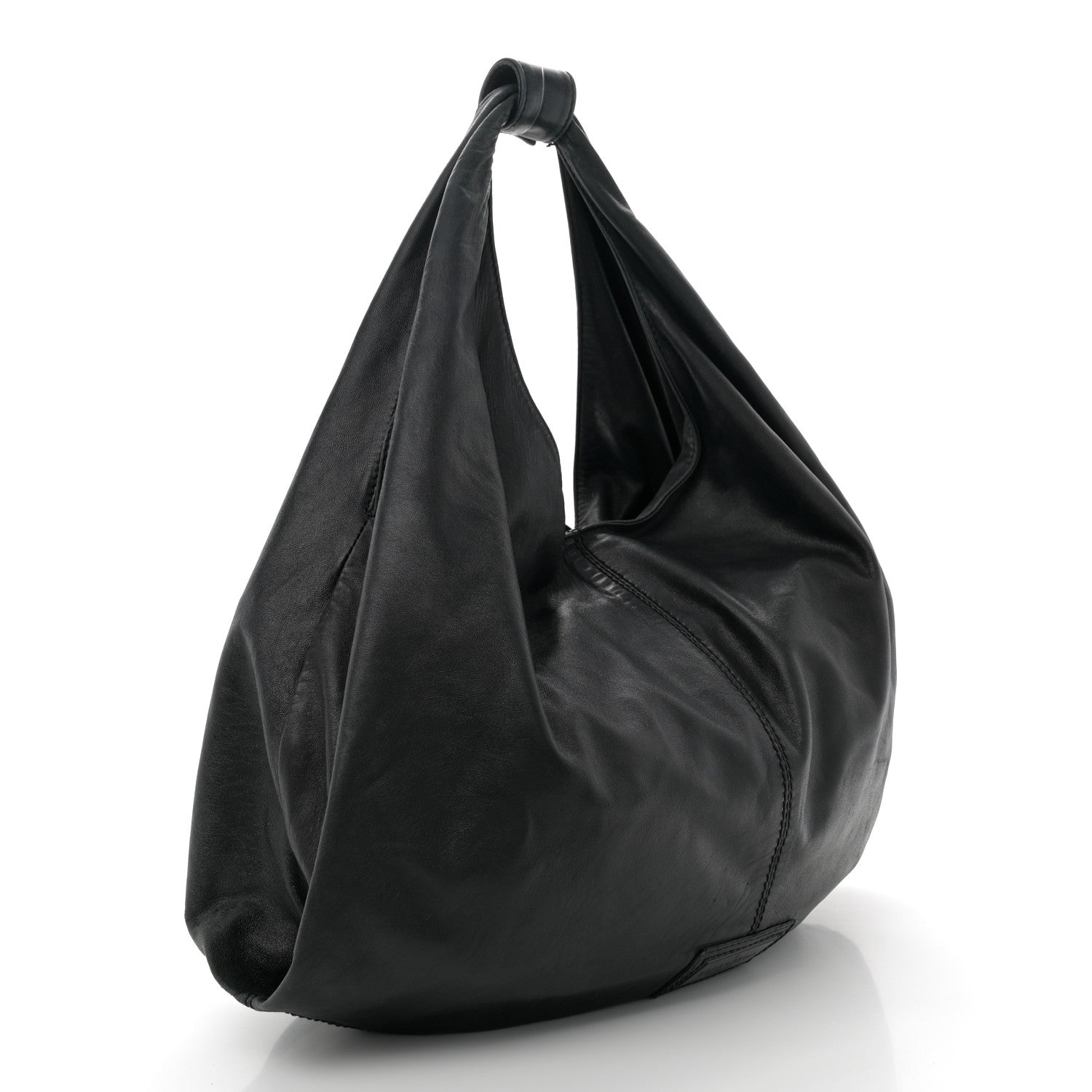 Valentino Garavani Nappa Petale Rose Hobo Black 3 of 15