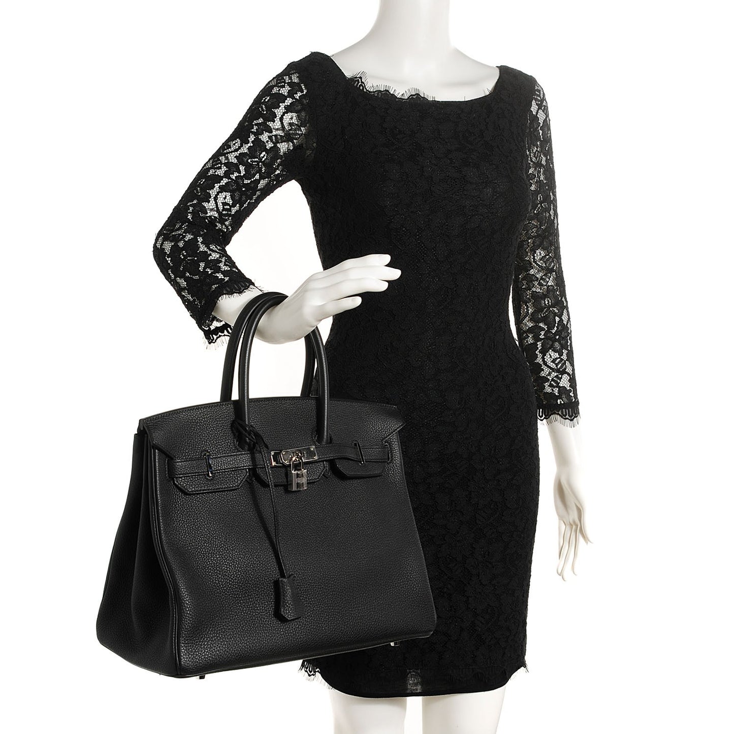 Togo Birkin 35 Black