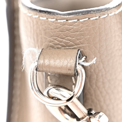 Celine Drummed Calfskin Nano Luggage Souris 15 of 16