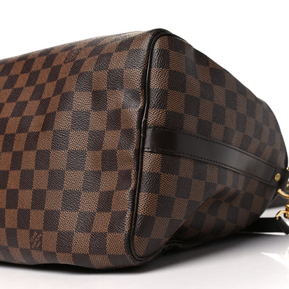 Louis Vuitton Damier Ebene Speedy Bandouliere 35 9 of 10