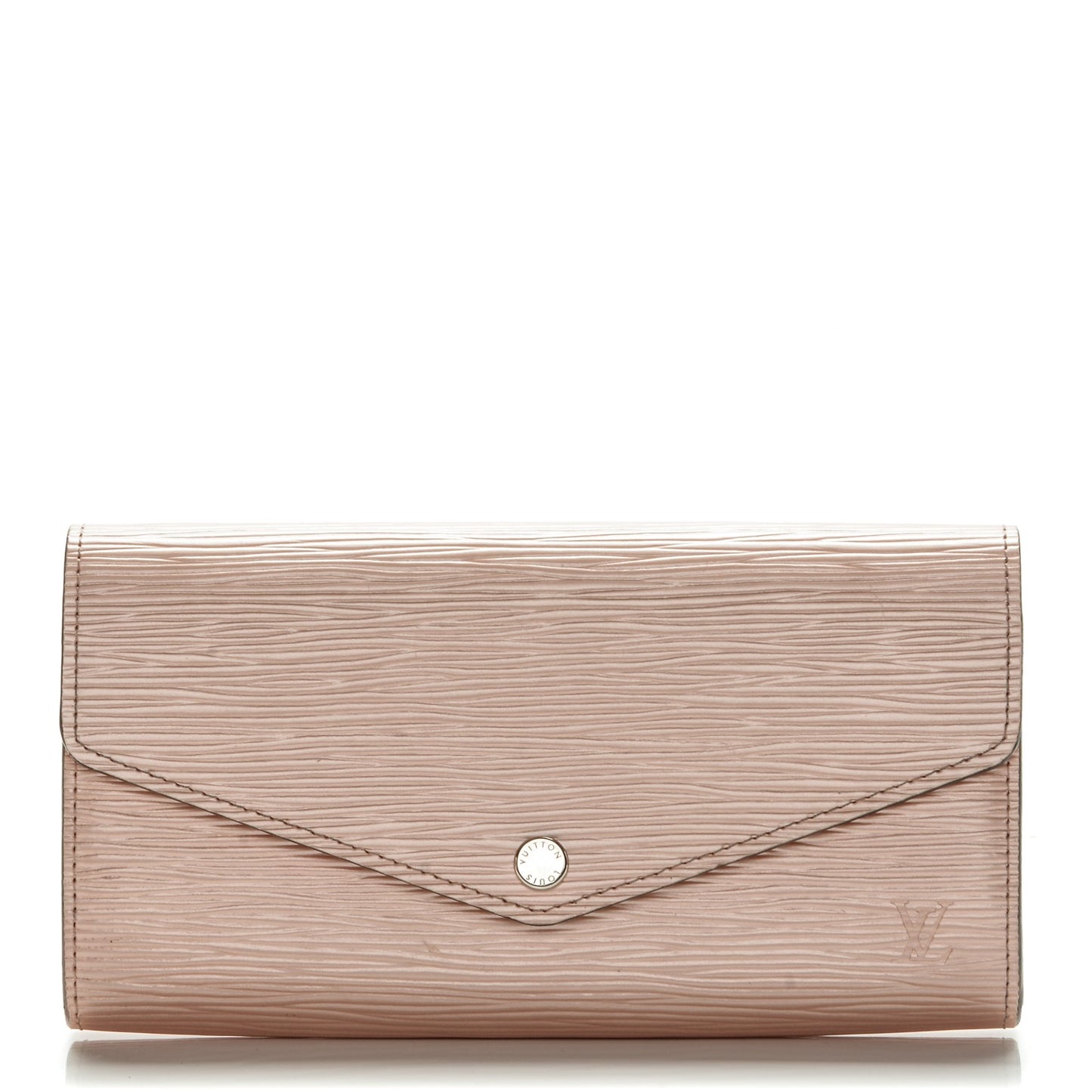 Epi Sarah Wallet NM Rose Nacre