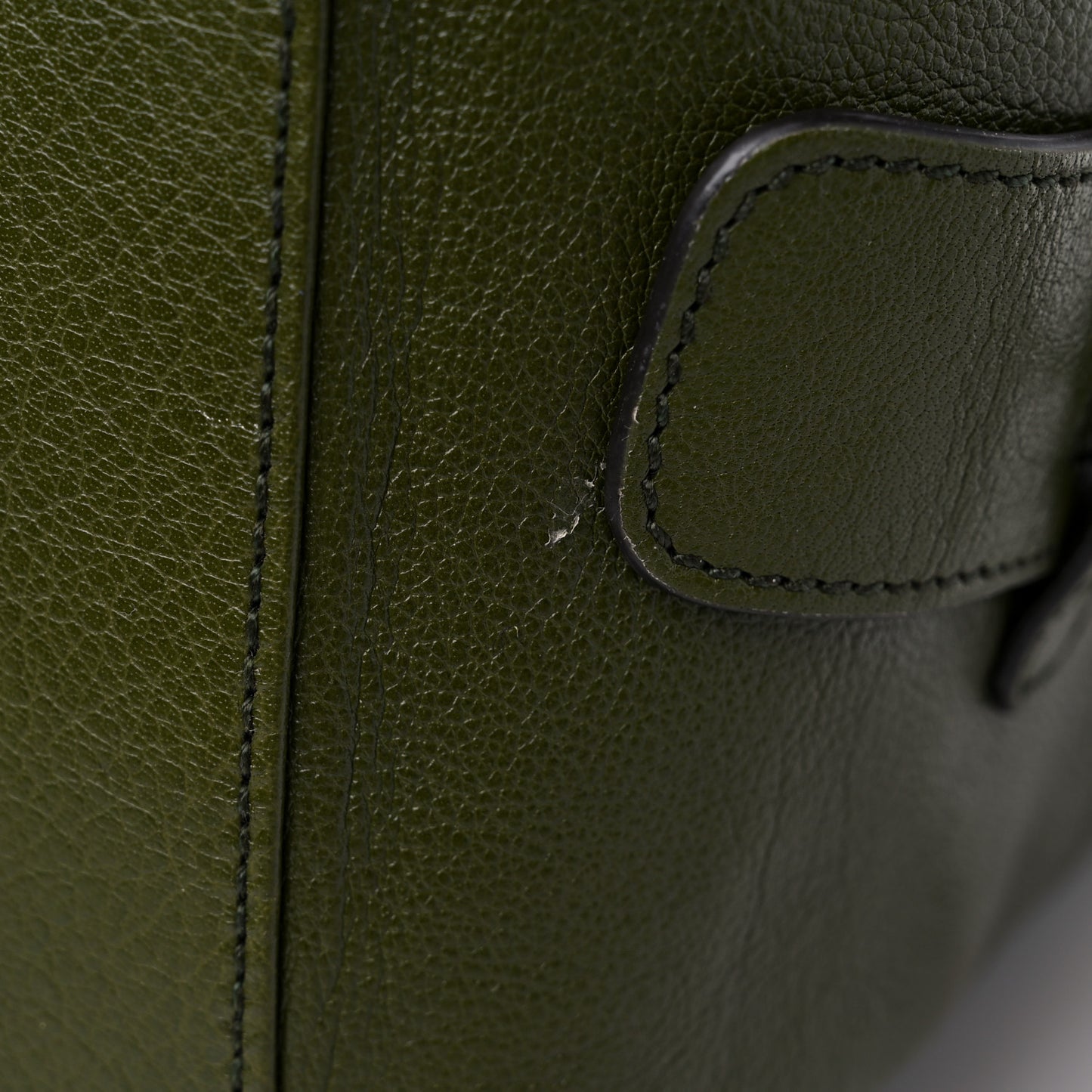 Calfskin Tonal GG Medium Tote Bag Forrest Green