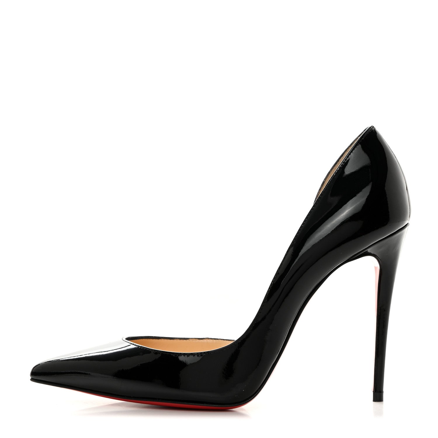 Christian Louboutin Patent Iriza 100 Pumps 36 Black 1 of 9