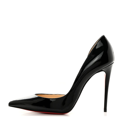 Christian Louboutin Patent Iriza 100 Pumps 36 Black 1 of 9