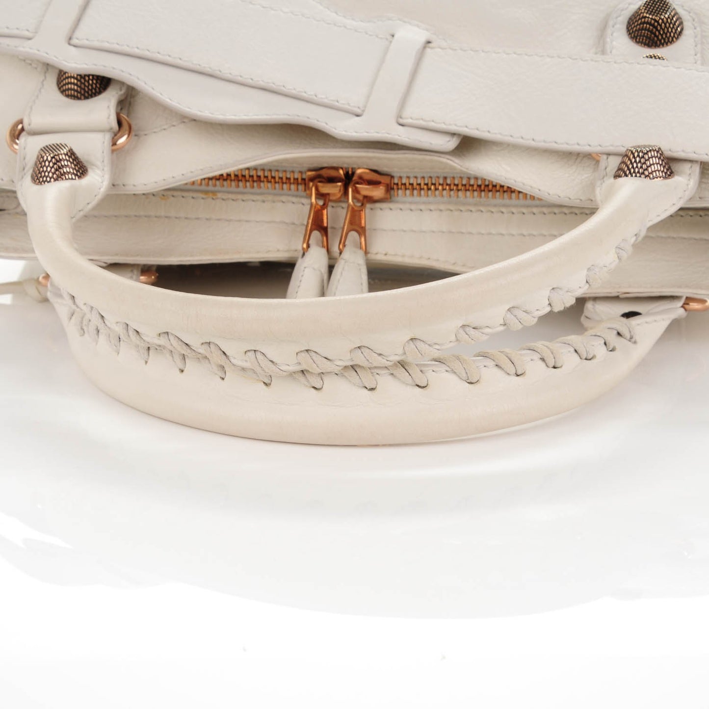 Agneau Giant 21 Rose Gold Hardware City White Light