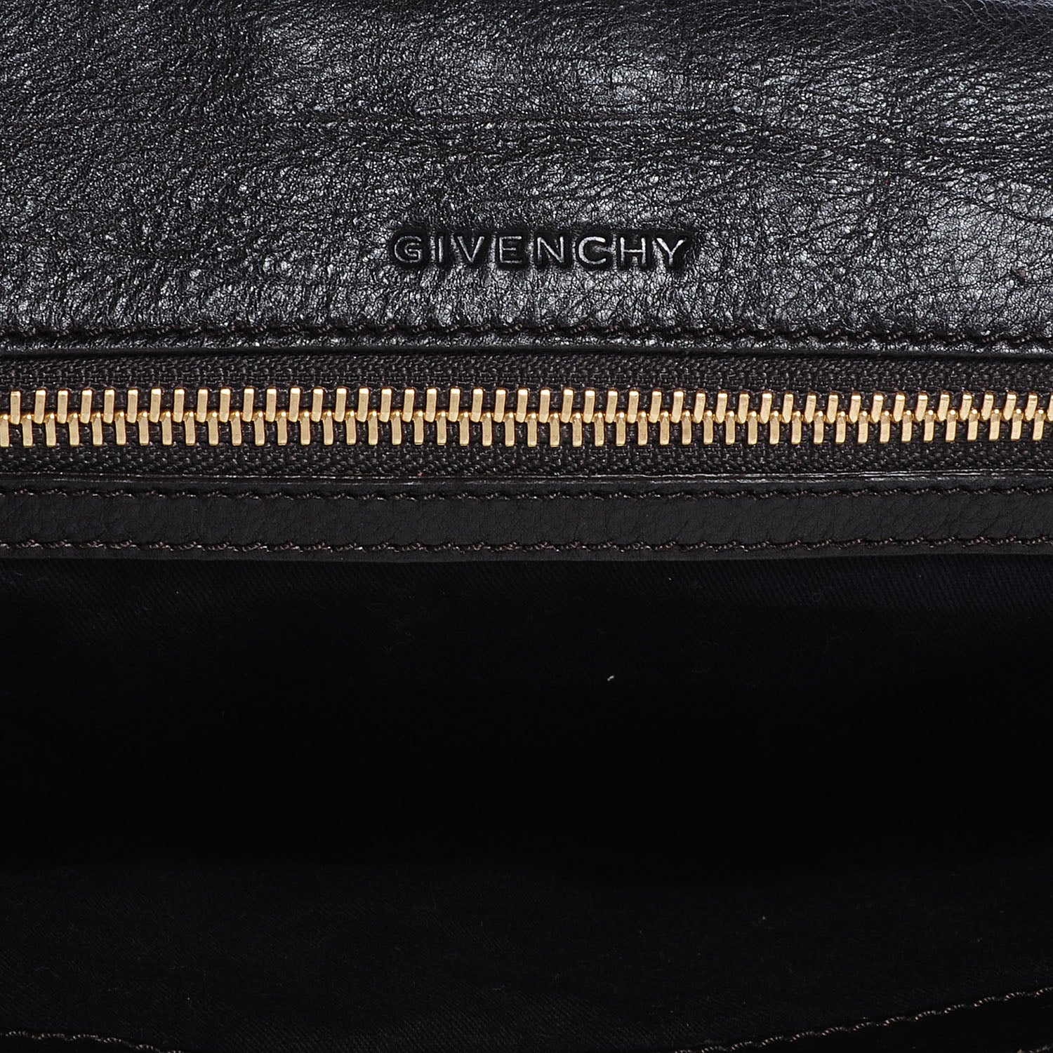 Givenchy Textured Calfskin Obsedia Clutch Black 6 of 8