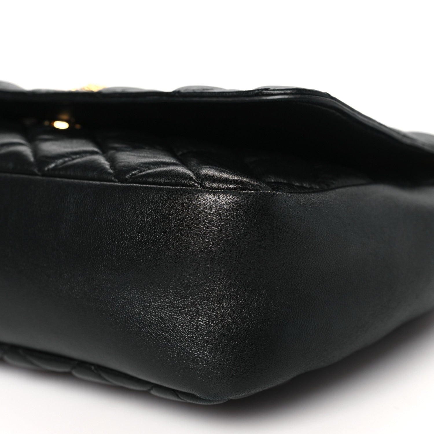 Versace Nappa Quilted La Medusa Chain Crossbody Black 9 of 9