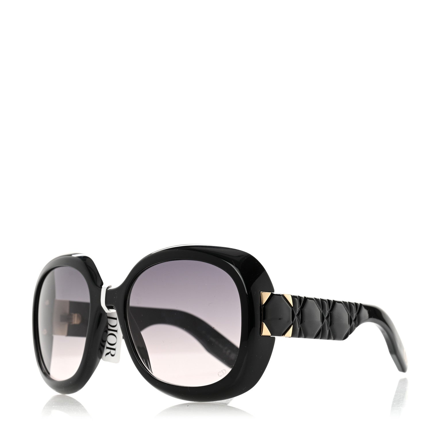 Christian Dior Acetate Cannage Lady 95.22 Sunglasses Black 1 of 10