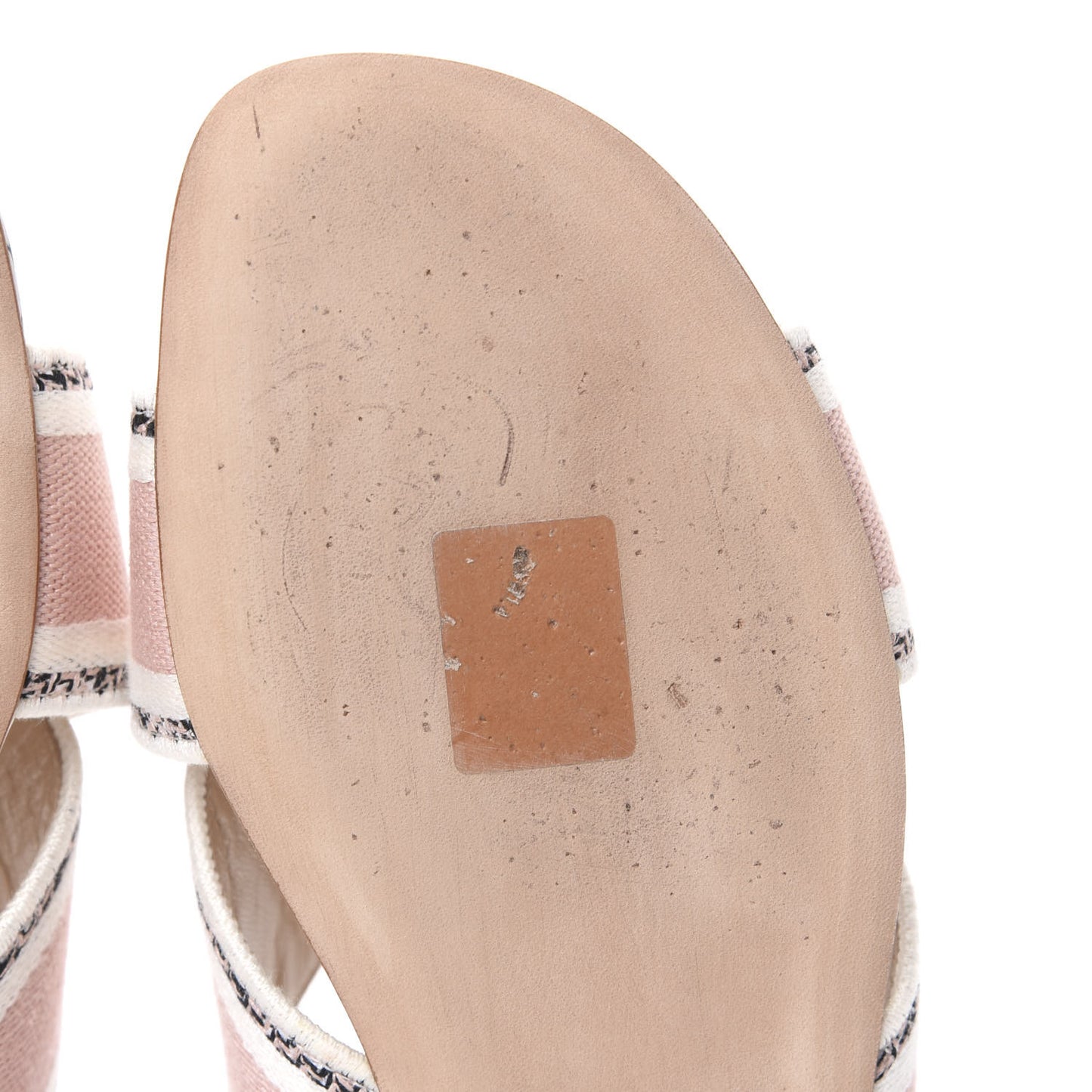 Canvas Rose Mutabilis Embroidered Dway Criss Cross Slide Sandals 37 Multicolor
