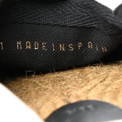 Saint Laurent Canvas Elba Espadrilles 39.5 Sweet Cream 7 of 12