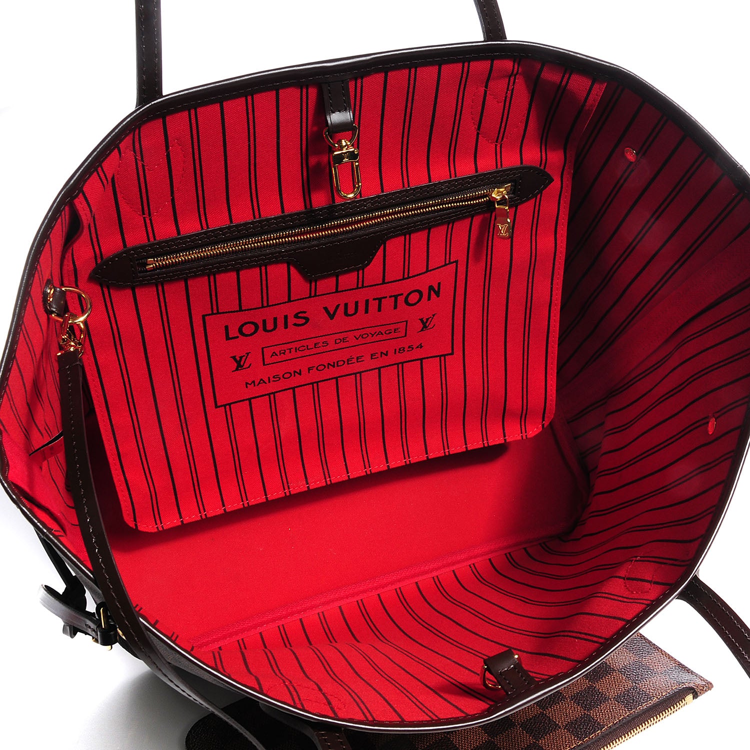 Louis Vuitton Damier Ebene Neo Neverfull MM 6 of 9
