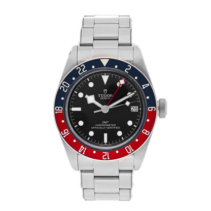 TUDOR Stainless Steel 41mm Black Bay GMT Automatic Watch Black 79830RB 1 of 5