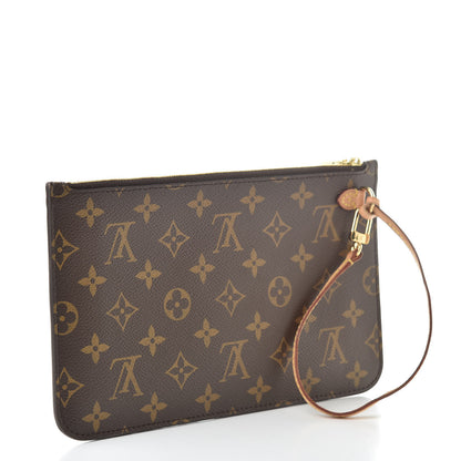 Louis Vuitton Monogram Neverfull MM GM Pochette 3 of 9
