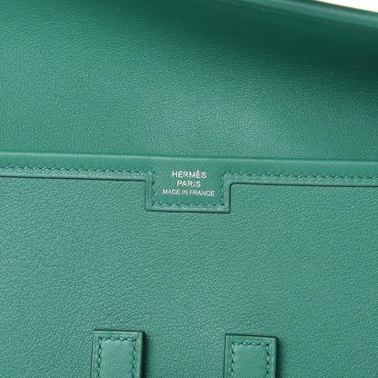 Hermes Swift Jige Elan 29 Clutch Vert Vertigo 6 of 10