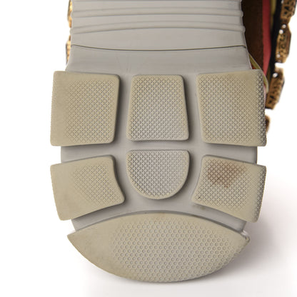 Gucci X SEGA Technical Canvas Calfskin Removable Crystals Mens Flashtrek Sneakers 7 Multicolor 8 of 13