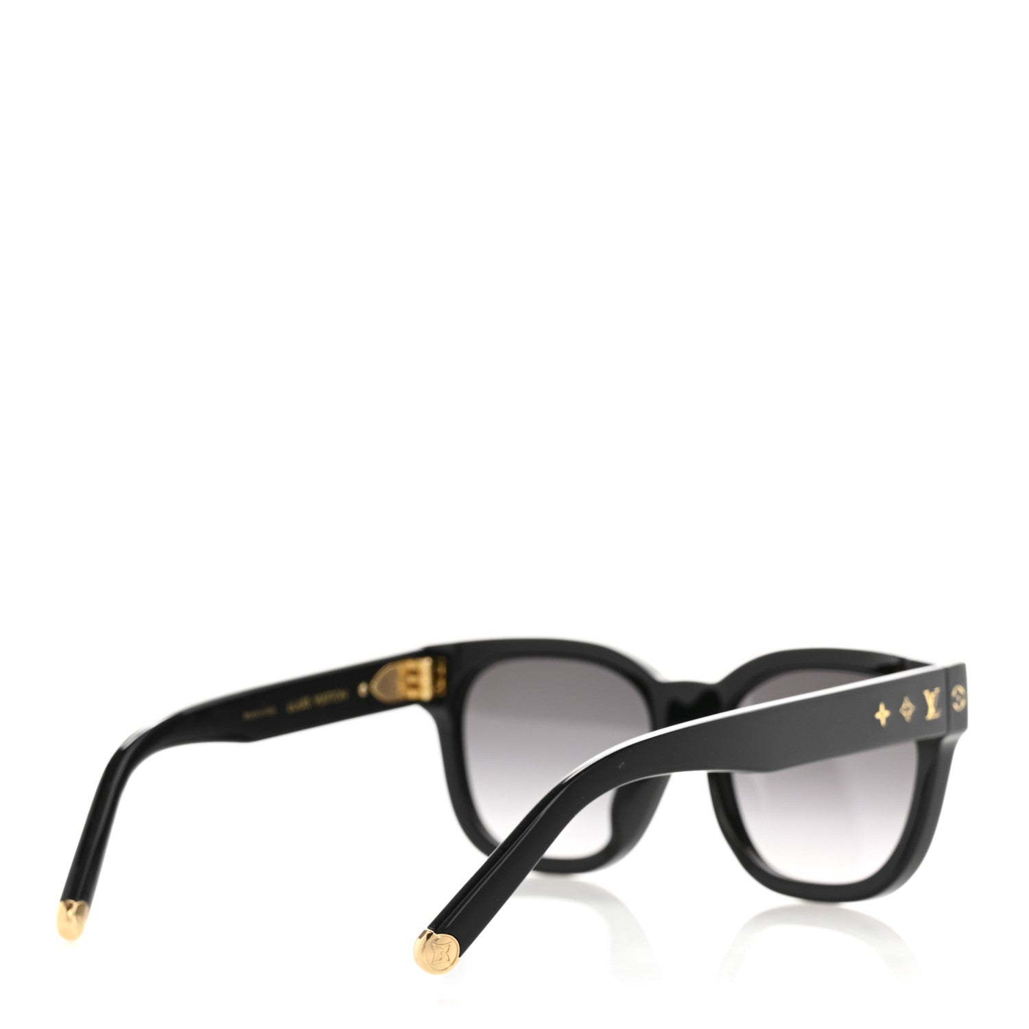 Louis Vuitton Acetate My Monogram Square Sunglasses Z1523E Black 4 of 9