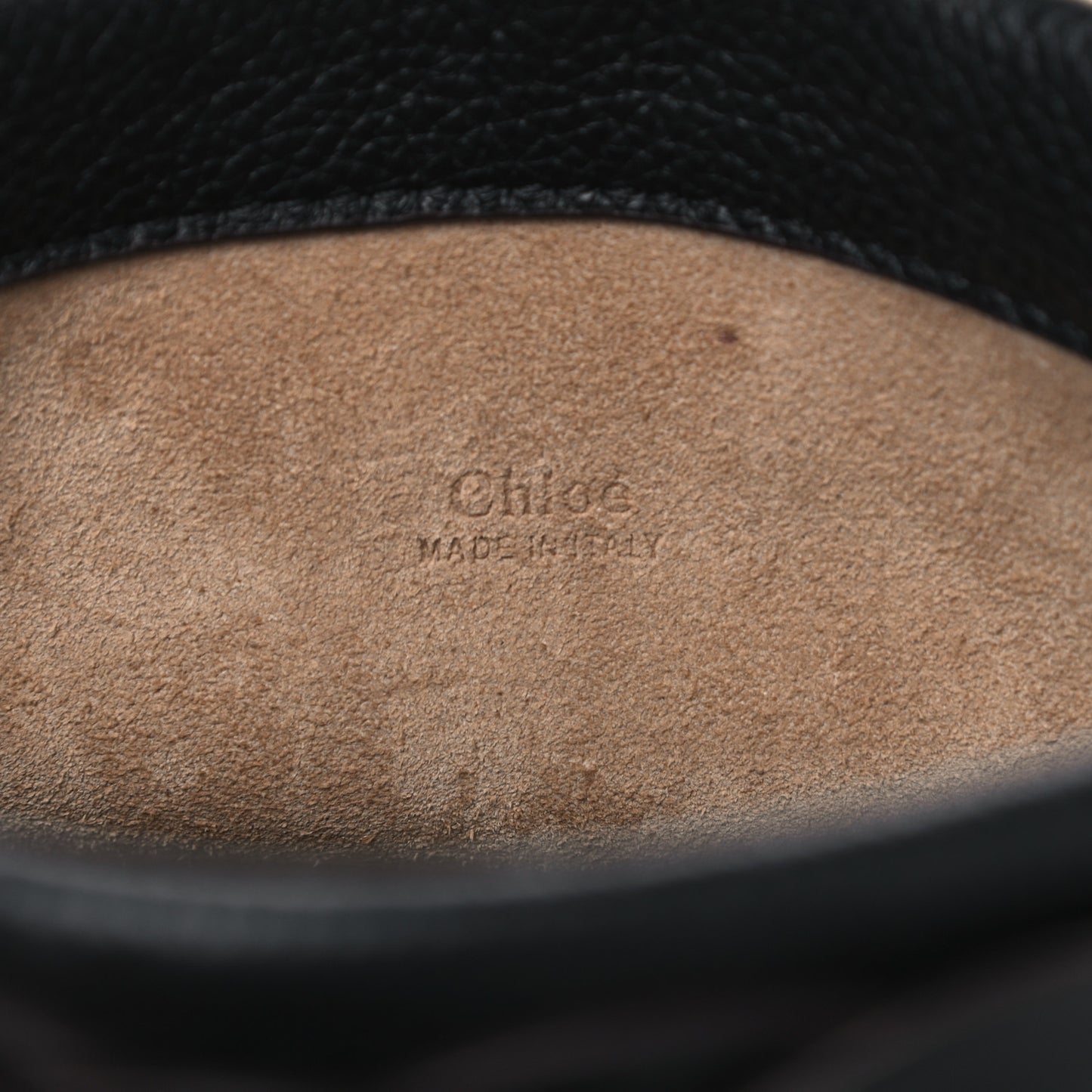 Grained Calfskin Darryl Clutch Black