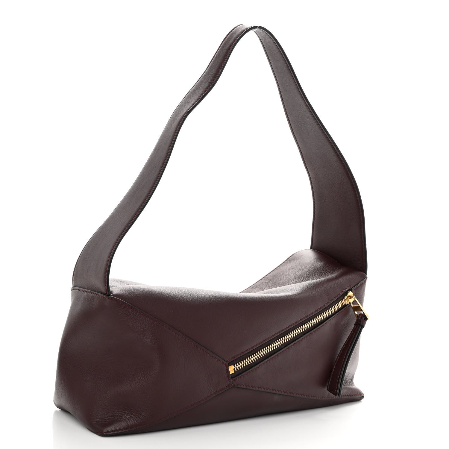 Loewe Calfskin Puzzle Hobo Prune 3 of 9