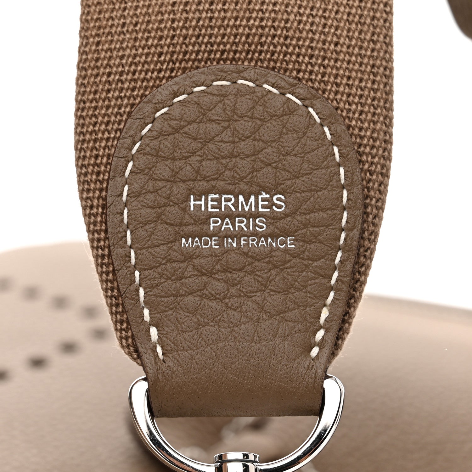 Hermes Taurillon Clemence Evelyne III PM Etoupe 7 of 11