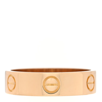 Cartier 18K Yellow Gold 5.5mm LOVE Ring 59 8.75 3 of 5