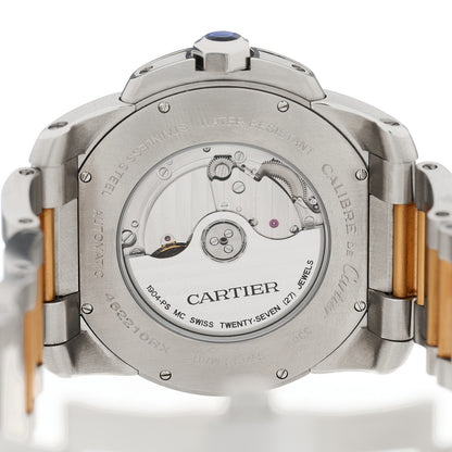 Cartier Stainless Steel 18K Pink Gold 42mm Calibre de Cartier Automatic Watch 4 of 5