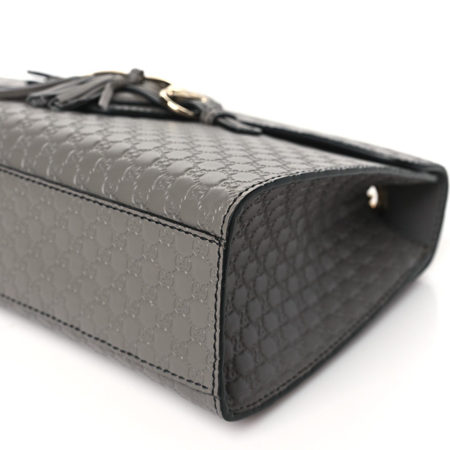 Soft Microguccissima Medium Emily Chain Shoulder Bag Loess