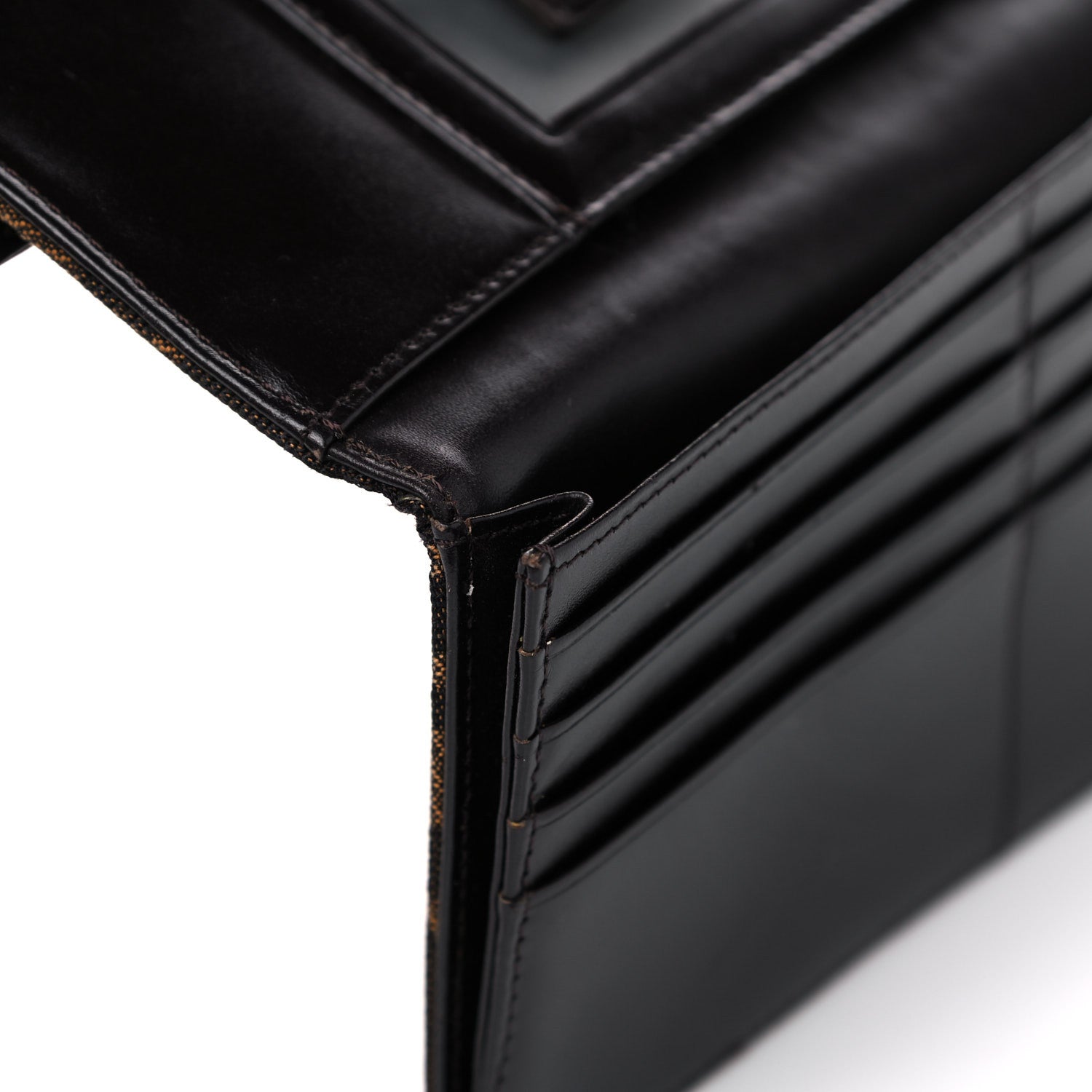 Fendi Zucca Continental Wallet Tobacco 11 of 13
