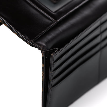Fendi Zucca Continental Wallet Tobacco 11 of 13