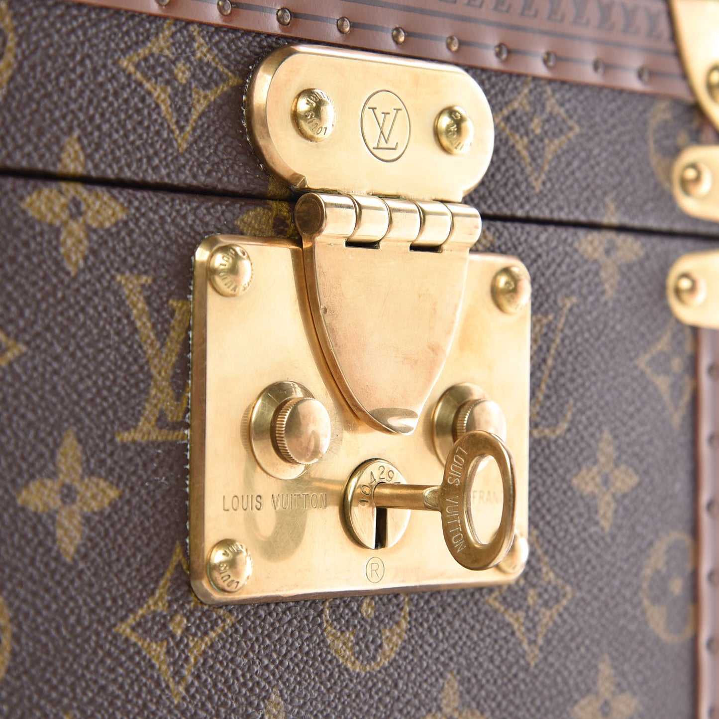 Monogram Boite Flacons Beauty Train Trunk Case