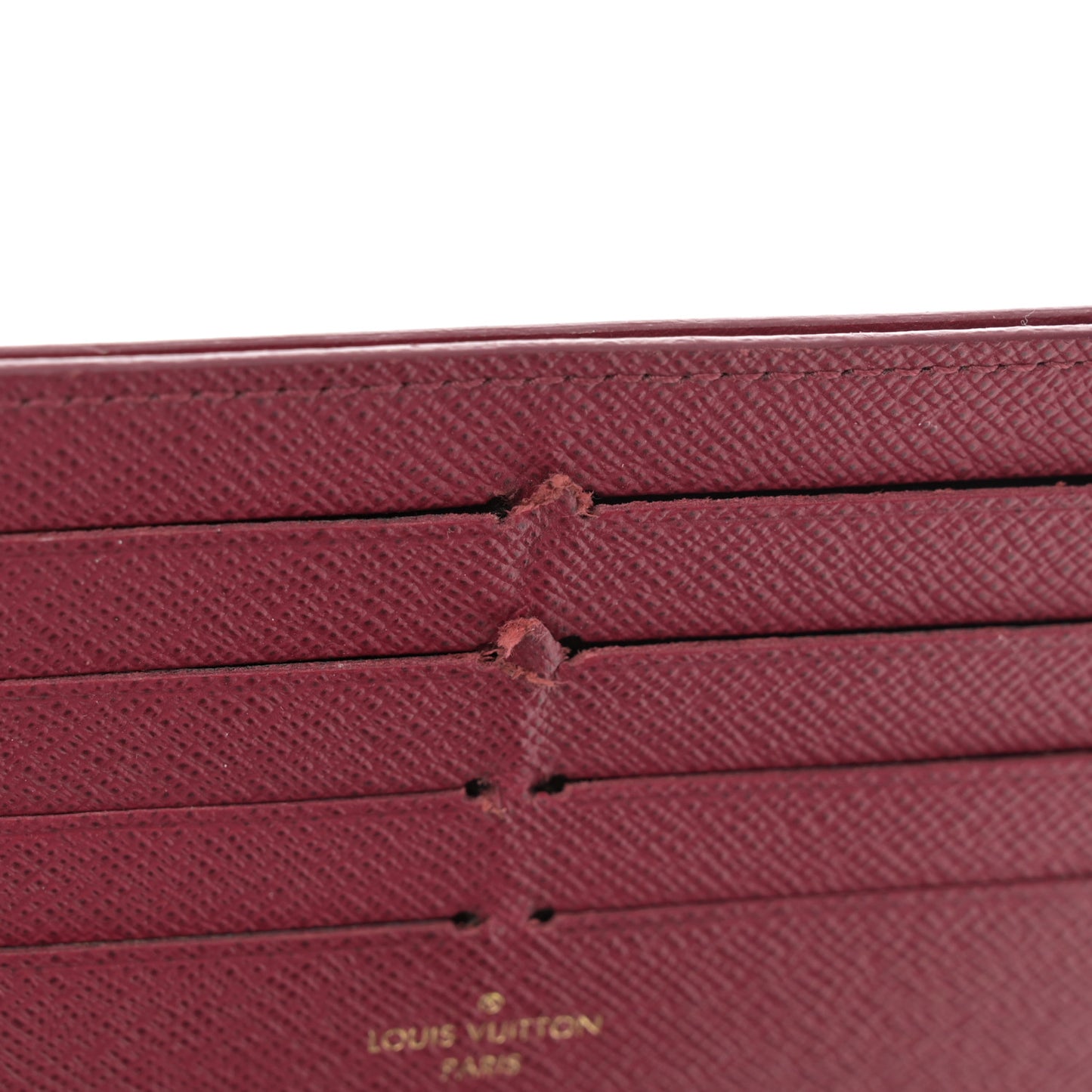 Monogram Pochette Felicie Chain Wallet Fuchsia