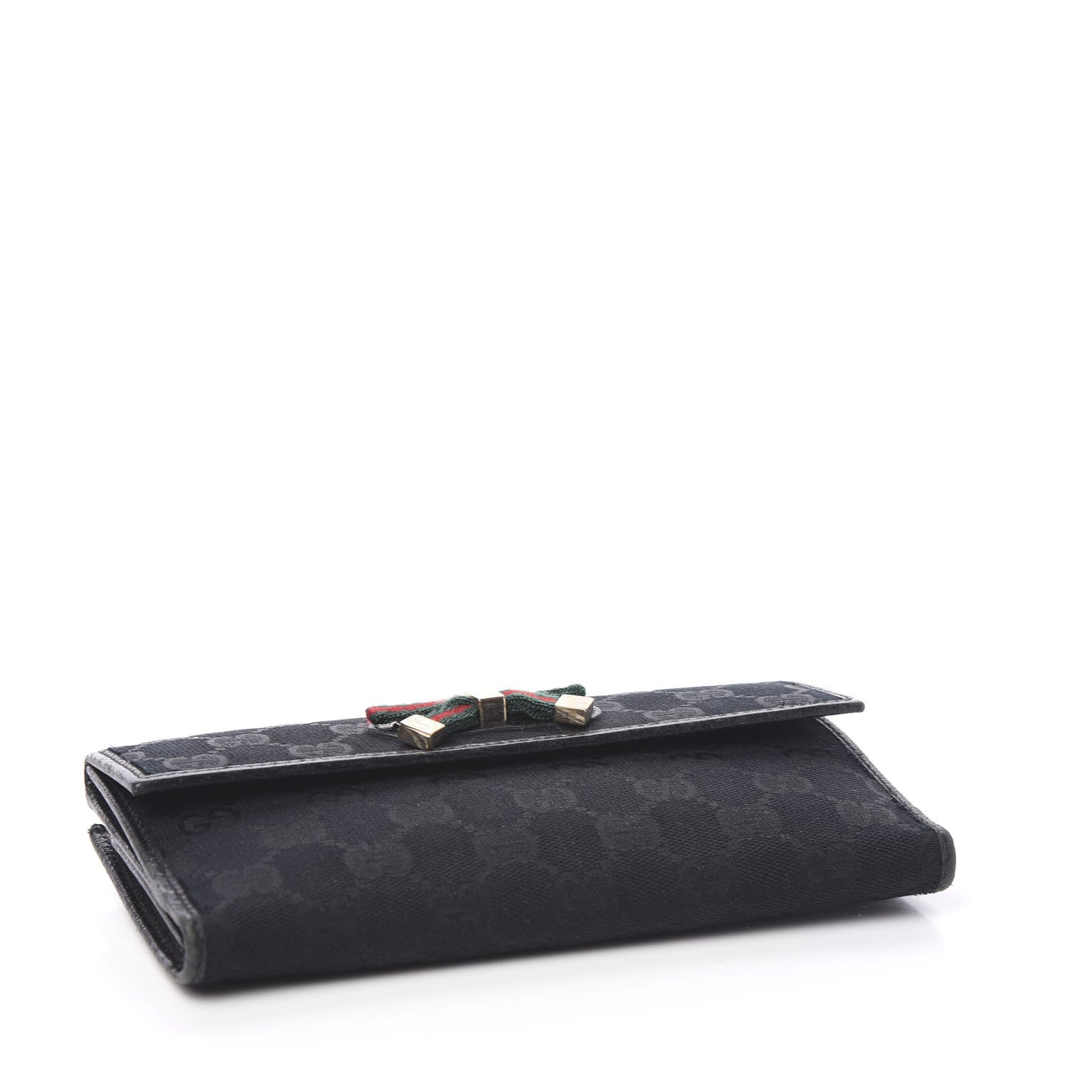 Gucci Monogram Princy Continental Wallet Black 3 of 5
