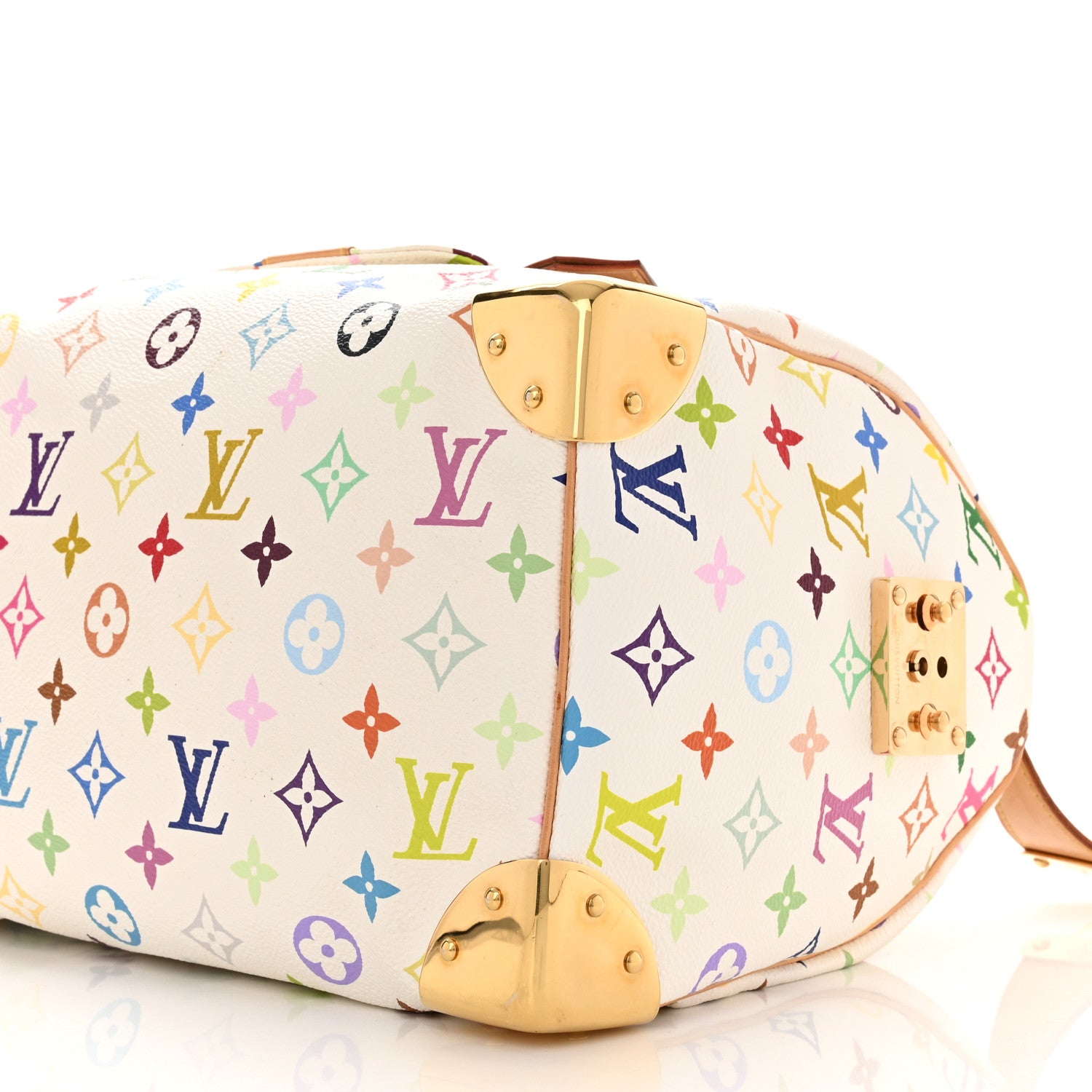 Louis Vuitton Monogram Multicolor Speedy 30 White 9 of 10