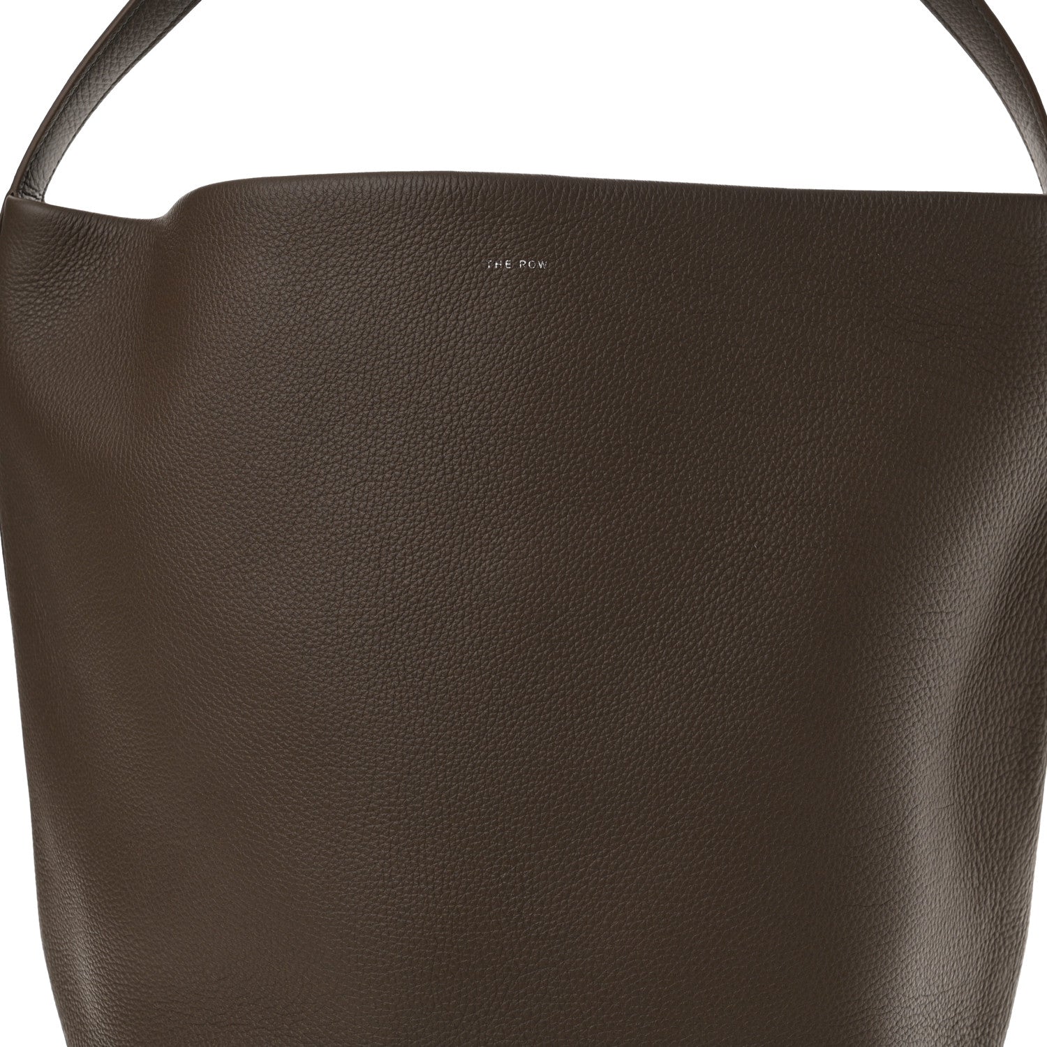 The Row Grained Calfskin Large N/S Park Tote Elephant 8 of 10
