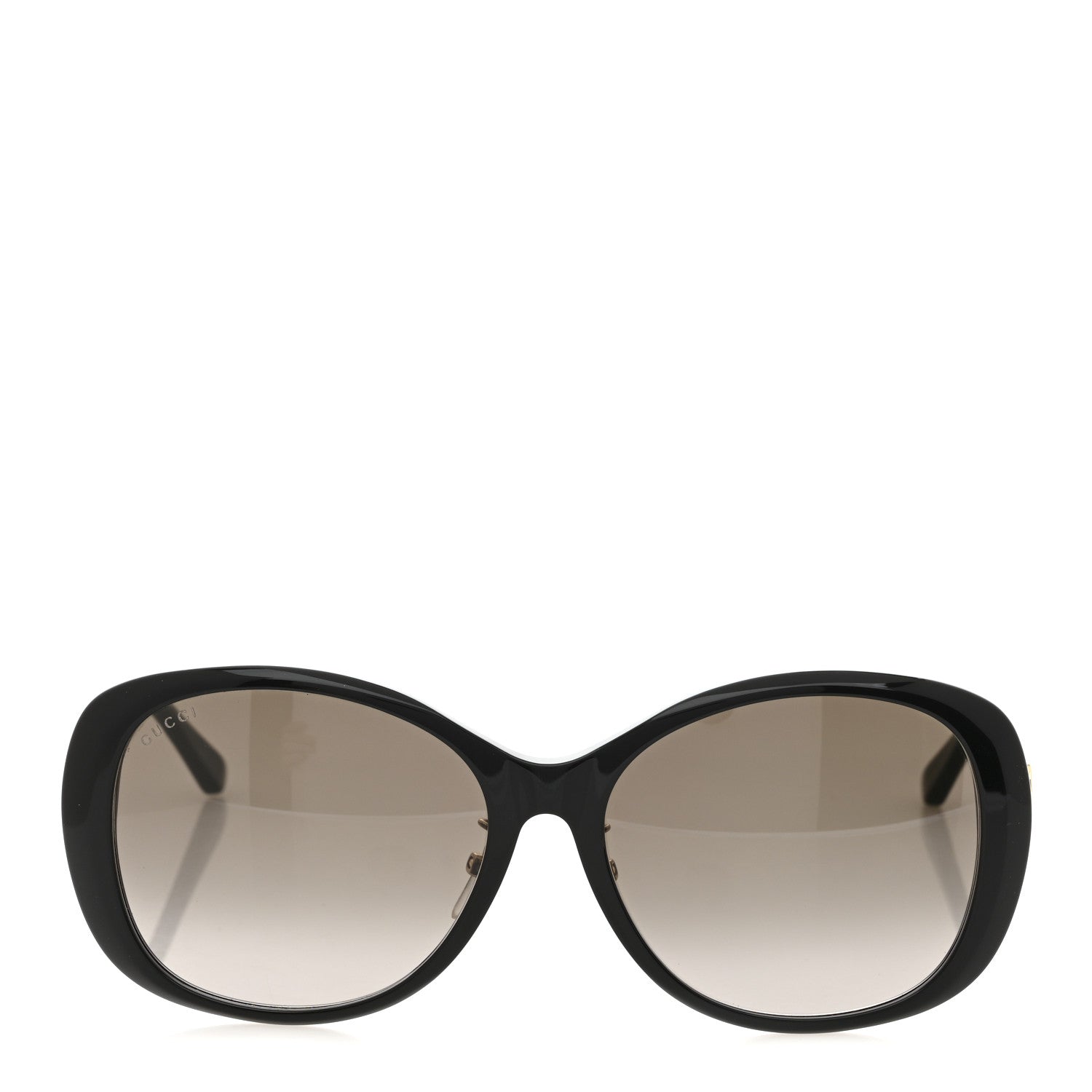 Gucci Acetate Round Eye GG Web Sunglasses GG0849SK Black Red Green 2 of 8