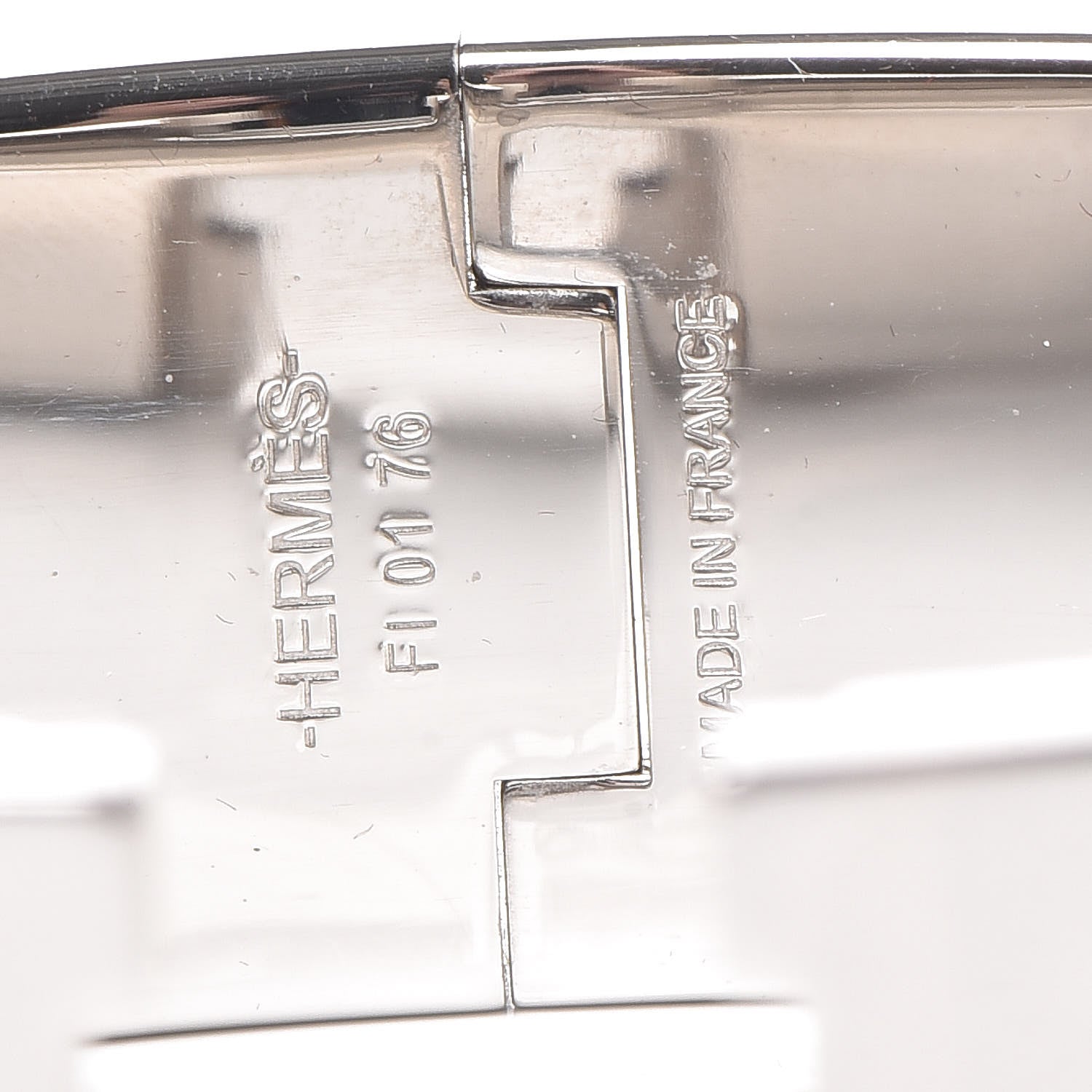 Hermes Enamel Wide Clic Clac H Bracelet GM Black 3 of 5